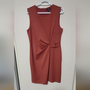𝅺Le Chateau Faux Wrap Sleeveless Dress Size L